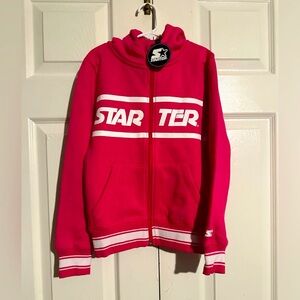 STARTER Kids Hot Pink Zip-Up Hoodie